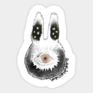 One eyed monster Sticker